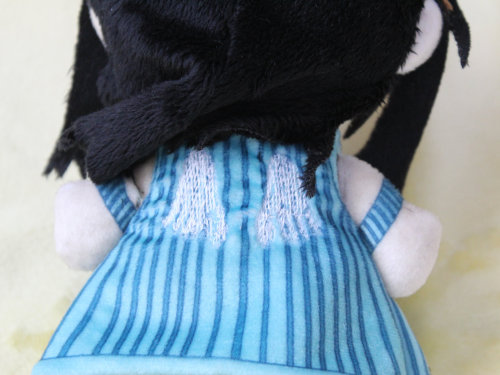 bhcrafts:Made a little Rinoa plush to test out the new velvet fabric I’ll be using for printed det