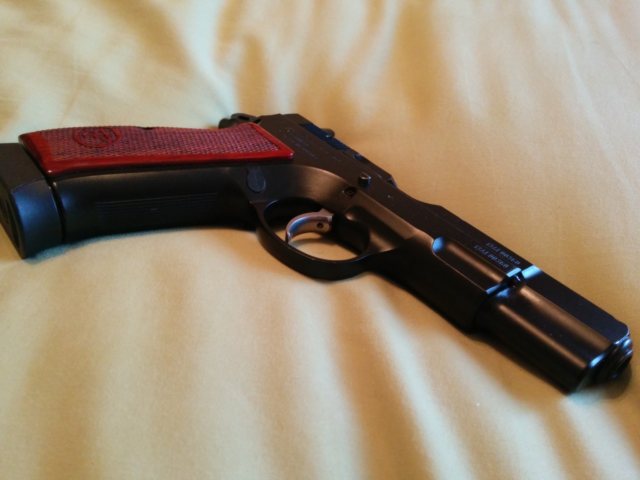 bolt-carrier-assembly:  My every day carry gun, the TriStar S120 CZ-75 clone I’ve