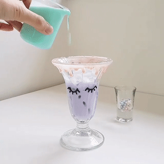 cravingforcooking:  Unicorn Latte ※ Do not delete the caption / Do not repost my