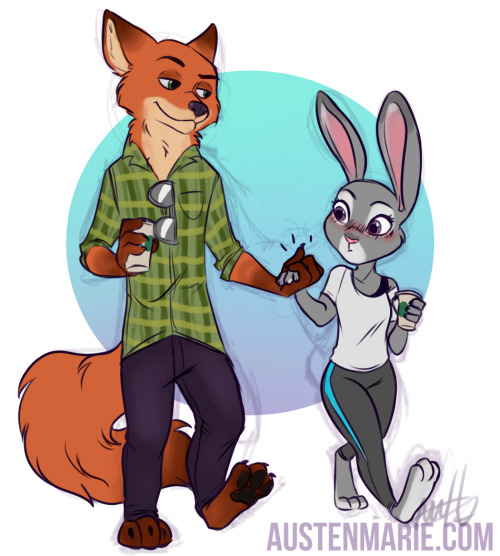 austenmarieillustration:  Zootopia fantart. Sketch 