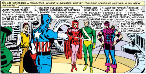 I started reading the original Avengers series around the holidays and have really liked it, especia