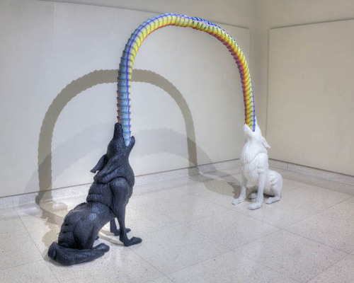 reginasworld:Herb Williams‘ Crayola Sculptures