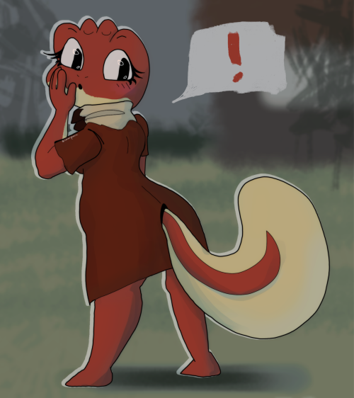 Because You're All Obsessed With Giving A Tail To Heket?
