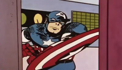 jthenr-comics-vault:  SATURDAY MORNING CARTOONS! Captain America Appearing InTHE