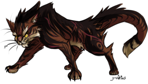 yurimon:I drew a bunch of Warrior cats. :B