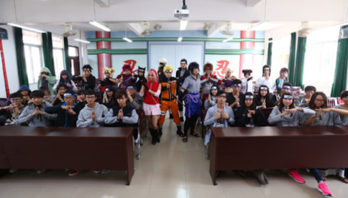 animeauthority:To celebrate the upcoming finale of the beloved manga, over 30 college students in Gu