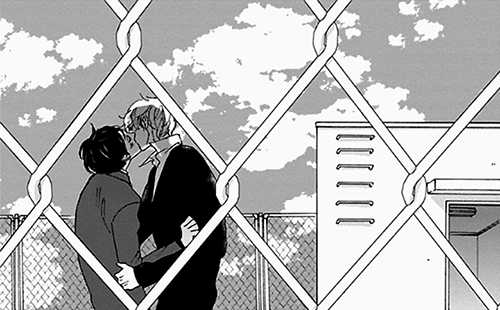 Edi's reading yaoi