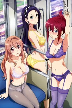 Ass Bra Cleavage Garter Belt Imuta Kei Kashima Noa Koumi Haruka Lingerie Pantsu Pantyhose