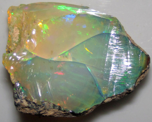 Hydrophane OpalOpal is a solid substance made of hydrated spheres of silica. The spheres are deposit