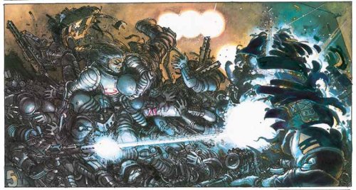 bowelflies: comics legend Juan Giménez died from Covid-19.  his and Alejandro Jodorowsky’s Metabarons comic series is one of the most gorgeous and fun things i’ve ever readyou will be missed 