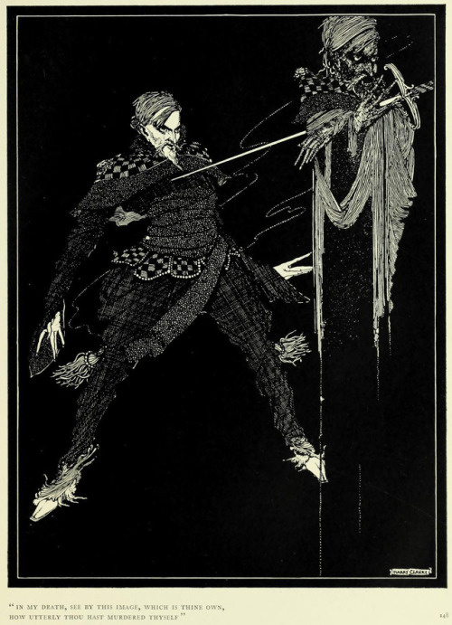 Harry Clarke (1889-1931), ‘William Wilson’, “Tales of Mystery and Imagination&rdqu