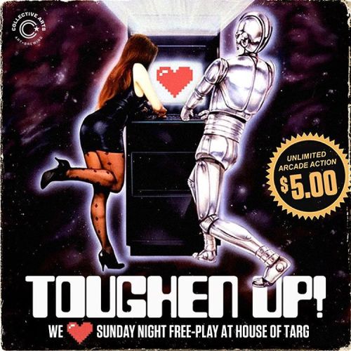 TONIGHT!! Doors at 9pm for TOUGHEN UP! #freeplay Sundays with your host DJ @kjmaxxx and guests spinn