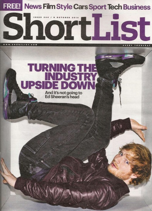 sheeran-usa: HQ scans of Ed’s Shortlist Cover story Via @martincox0155 on Twitter