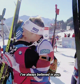Tarjei Bø, The Sweetest Guy™, Congratulates Simon Schempp On Winning Gold In Men’s Mass Start
