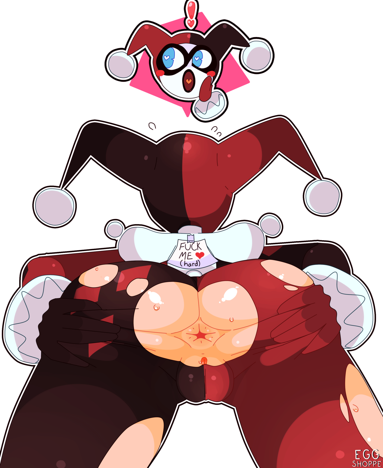 eggshoppe:  second bit of Harley Quinn from the Patreon poll! i just cant help myself