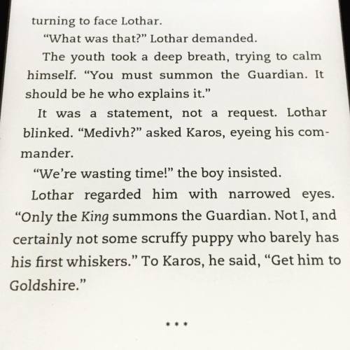 From the official movie novelization by Christie Golden. Khad is a scruffy puppy.