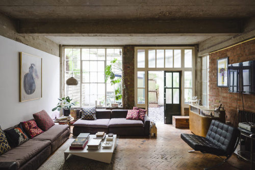 Vintage Industrial Home In London