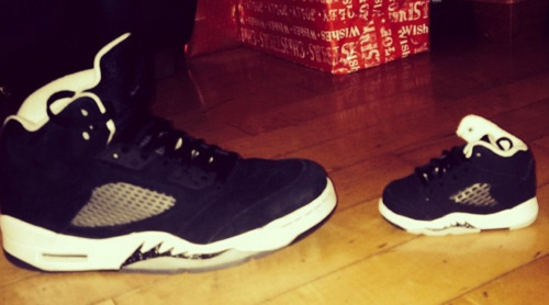 craicthatniall:  @Greghoran87: Look at my little Jordan’s from my uncle Niall he is wearing th