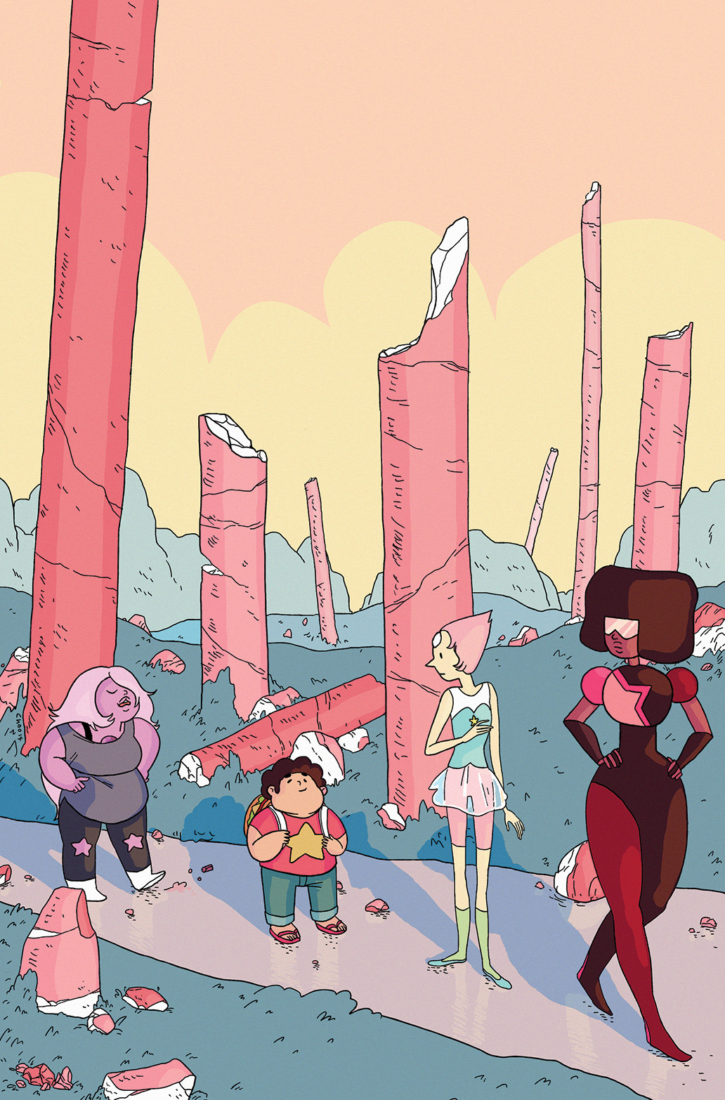 as-warm-as-choco:  STEVEN UNIVERSE Comics’ Covers (pt.2) : Illustrated by: Stu