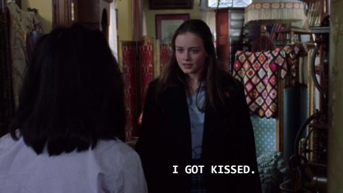 Haha. Rory.Gilmore GIrls S1E7: Kiss and Tell