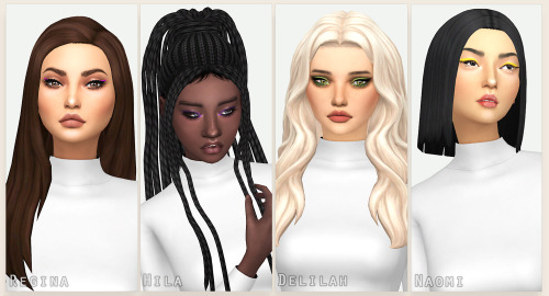 moonflowersims: GRIMCOOKIES/GRIMCOOKIES &amp; SAVVY HAIRS RECOLORED download &amp; info belo