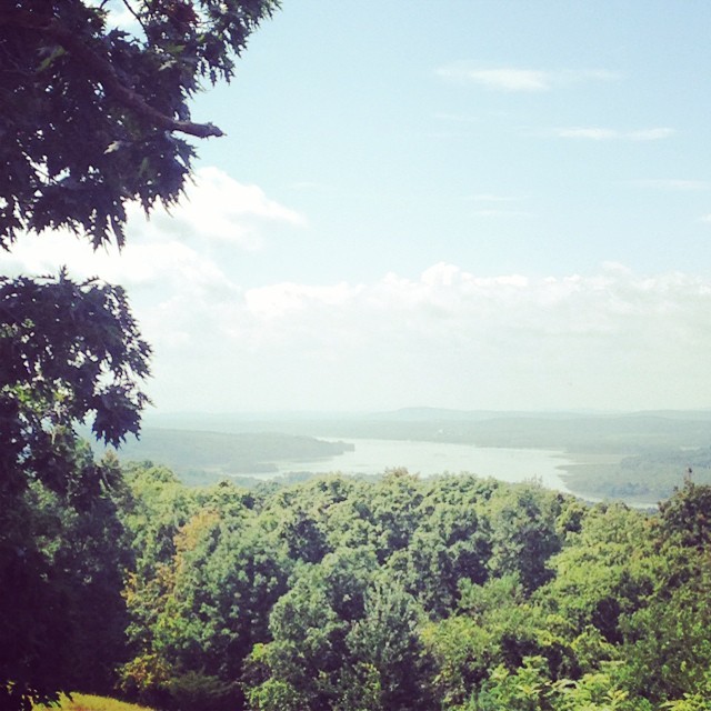 View of the Hudson from Olana #ny #hudson (at Olana State Historic Site)