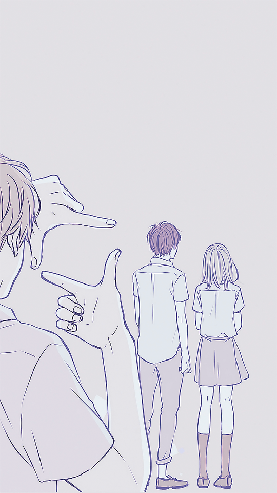 dailyshoujo:  simple and cute orange phone backgrounds 