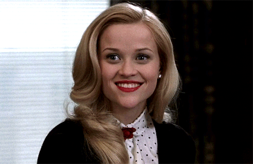saoirse-ronan: Women in movies: Elle Woods, portrayed by Reese Witherspoon in Legally Blonde (2001),