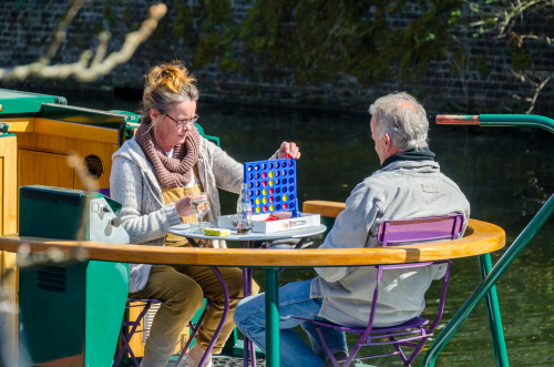 A tense game by the canal at Paddington