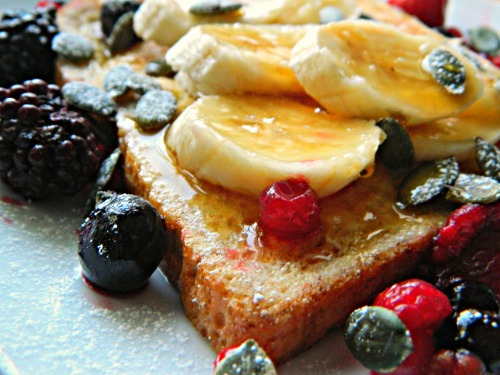 seedsnsmiles:  Wholewheat French toast with adult photos