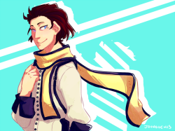 jounouchis:  I haven’t drawn Ryoji for probably a good six years now and I always remember thinking what a pain he was to draw. Even though he was one of my favorites, I’d always avoid it haha. 