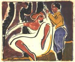 artist-kirchner:  Russian Dancer by Ernst