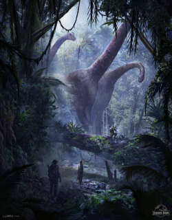 florentllamas:Watching Jurassic Park again  https://www.artstation.com/artwork/let-s-take-a-photo