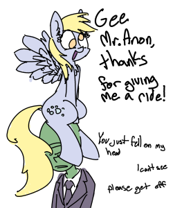 x3! OMG Derpy, you silly goose~! &lt;3