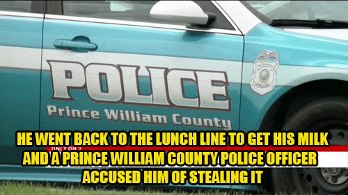  Prince William student handcuffed, suspended over 'stolen' $0.65 milk carton 