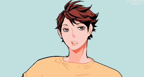 nijimurasx:If you’re going to hit it, hit it until it breaks. Happy Birthday to Oikawa Tooru! [7.2