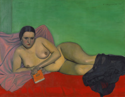 sulphuriclike:  Félix Vallotton_Femme nue