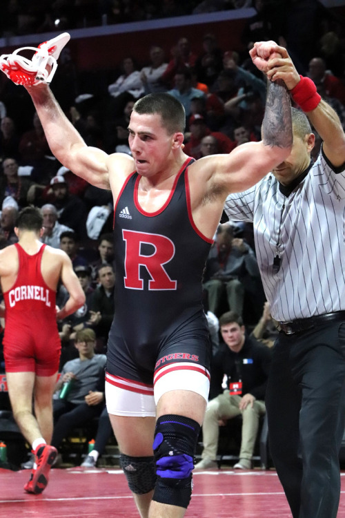 wrestlingisbest: 184 Billy Janzer, Rutgers Pic Roy DeBoer