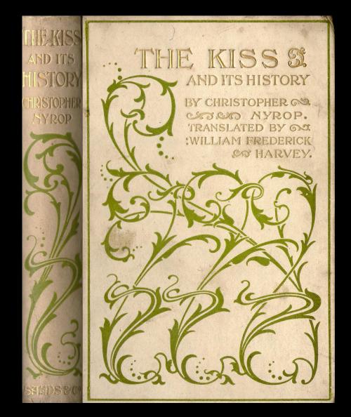 The Kiss and its history - beautiful art nouveau pattern boards c1905