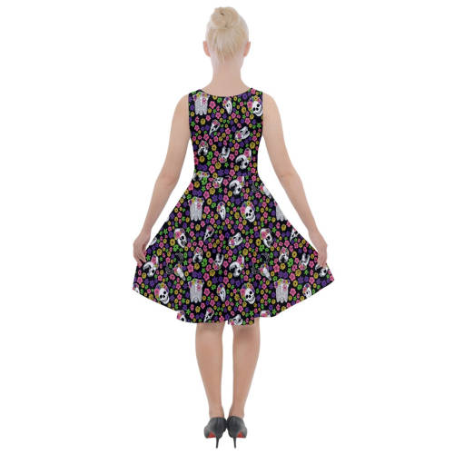 magicalshopping: ♡ Lesbian Pride Bones & Florals Dress (XS-5XL) by NerdyKeppie ♡ ♡ Use the code 