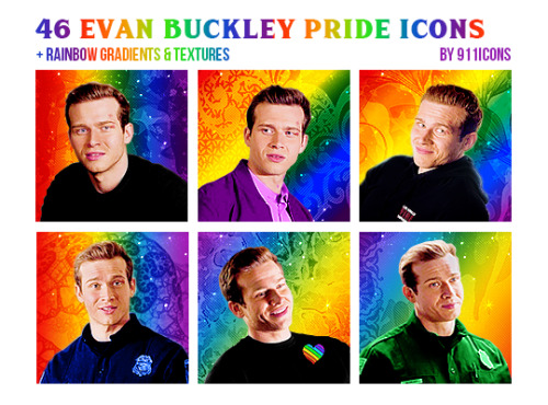 EVAN BUCKLEY PRIDE ICONS​☆ 150x150 / 6 screencaps ☆ find them all under the cut ☆ find mor