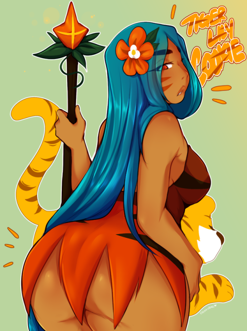 Tiger Lily Cookie!