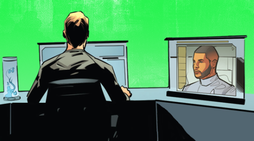 burnhamandtilly: star trek comics » paul stamets &amp; hugh culber in star trek: discovery annual (