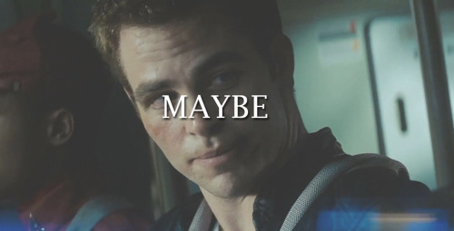 offensiveagentpie:For brethewriter who wanted a McKirk version of this, sorry I can’t make gifs!