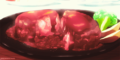 ginozanobuchikas:  ↳ Kaneki Ken happily eating human food for the last time 