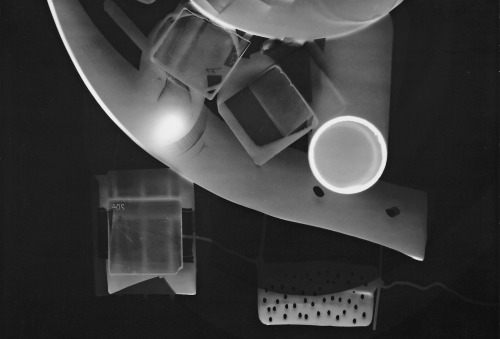 vivipiuomeno1:  Laszlo Moholy-Nagy - Fotogramm, ohne Titel, 1943 - Bauhaus Archiv
