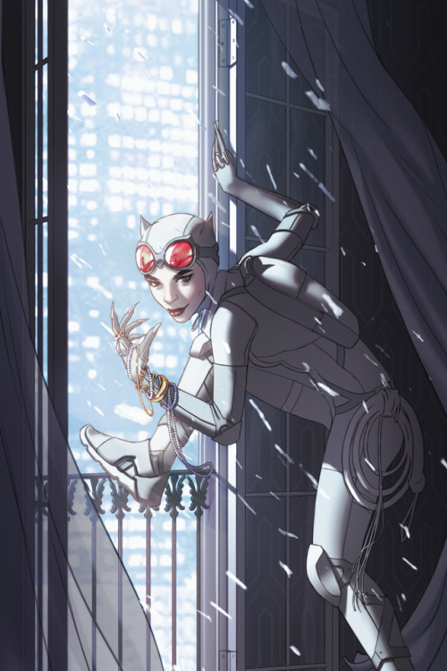 wscottforbes:Gotham City Sirens - Catwoman, Harley Quinn & Poison Ivy. Enjoy!