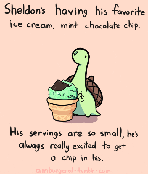 amburgered:  Of course secretly I always make sure he has a chocolate chip no matter