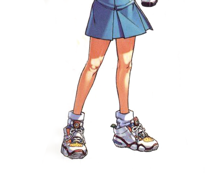 vgkicks:Sakura (春日野 さくら) from Rival Schools.This is some hype beast type shit.