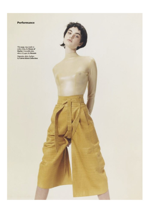 skt4ng:  “Hang It All” | Misha Hart photographed by Harley Weir and styled by Isabelle Kountoure for Wallpaper Magazine March 2014